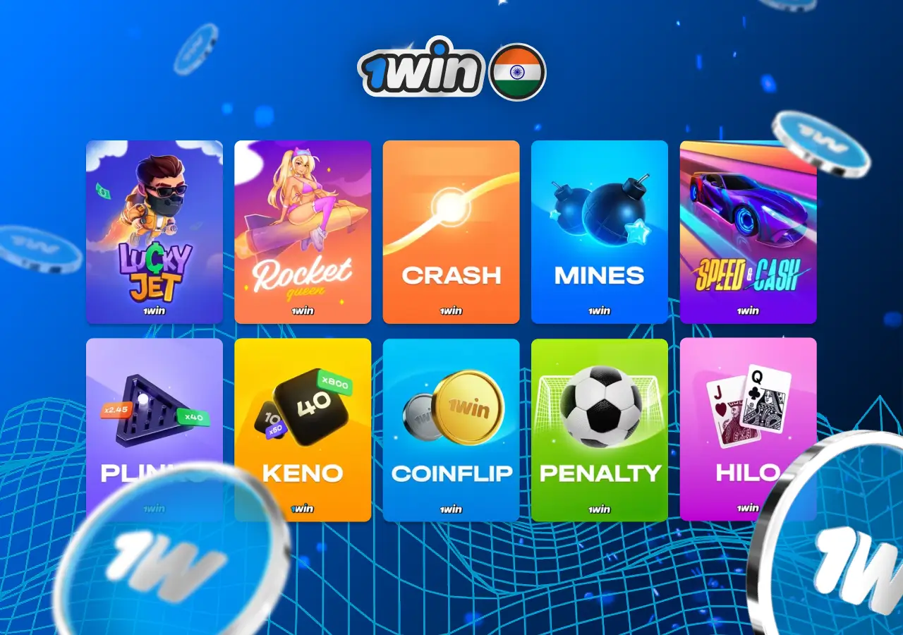 1win India games